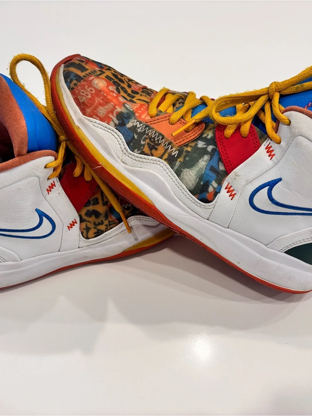 Nike Multicolor Graphic Sneakers, Kyrie